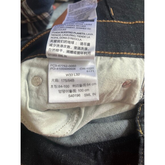 Denizen Jeans Levi’s 232 slim straight W33 L32 - Picture 6 of 6